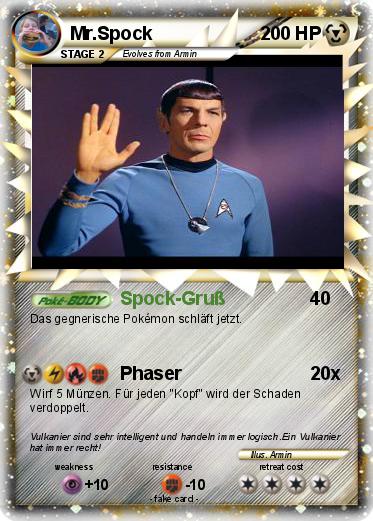 Pokemon Mr.Spock