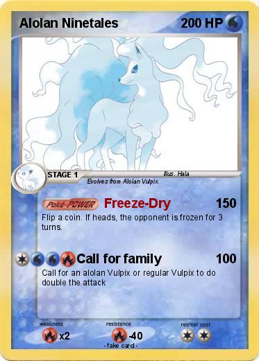 Pokemon Alolan Ninetales