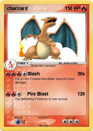 Pokemon charizard