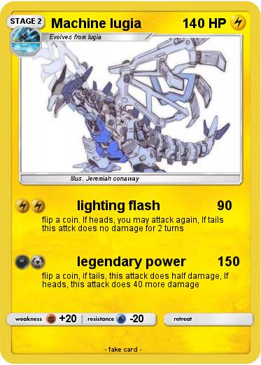 Pokemon Machine lugia