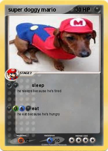 Pokemon super doggy mario