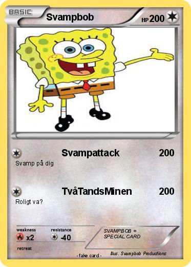 Pokemon Svampbob