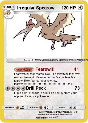 Pokemon Irregular Spearow