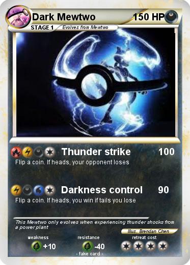 Pokemon Dark Mewtwo