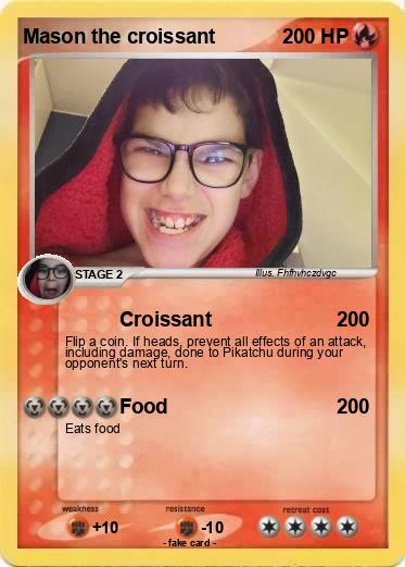Pokemon Mason the croissant