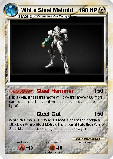 Pokemon White Steel Metroid