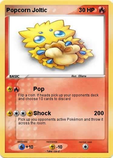 Pokemon Popcorn Joltic