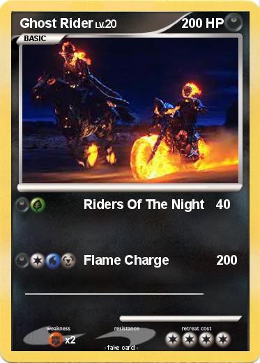 Pokemon Ghost Rider