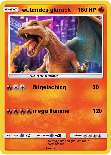 Pokemon wütendes glurack