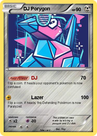 Pokemon DJ Porygon