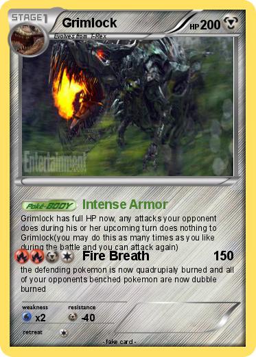 Pokemon Grimlock