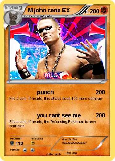 Pokemon M john cena EX