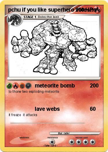Pokemon pchu if you like superhero vote