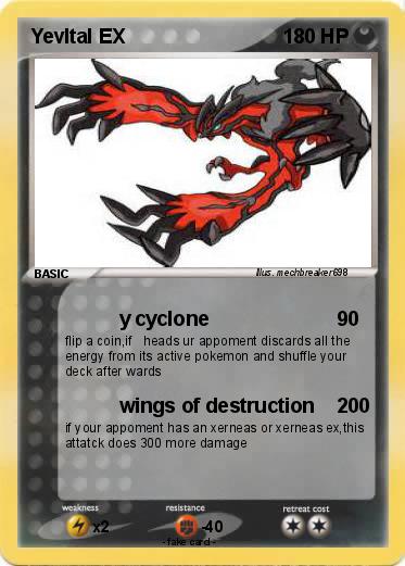 Pokemon Yevltal EX