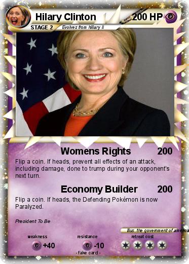 Pokemon Hilary Clinton