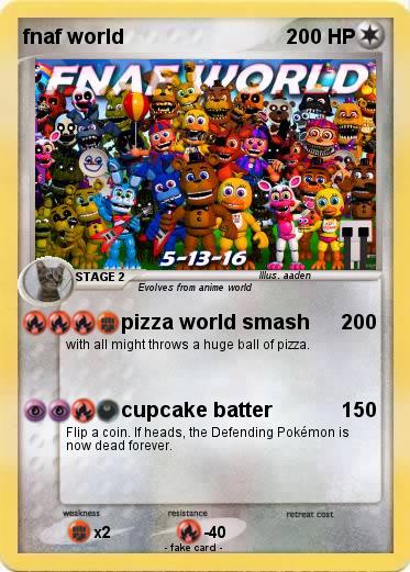 Pokemon fnaf world