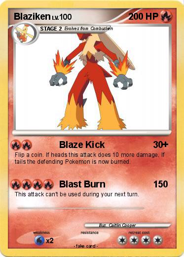 Pokemon Blaziken