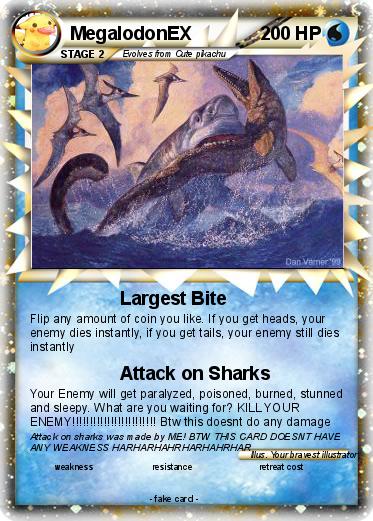 Pokemon MegalodonEX