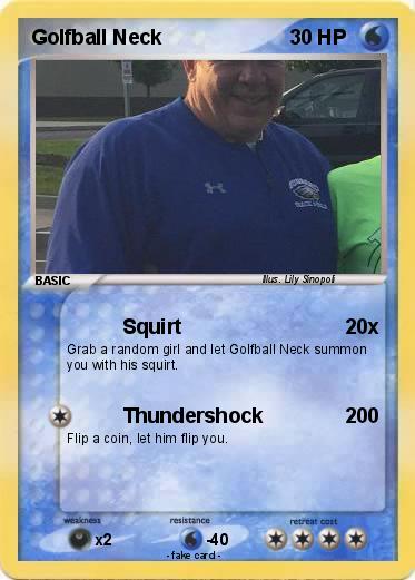 Pokemon Golfball Neck