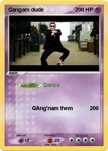 Pokemon Gangam dude