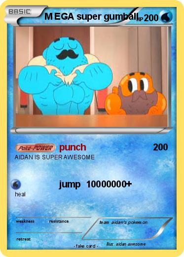 Pokemon M EGA super gumball