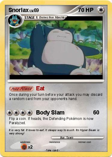 Pokemon Snorlax
