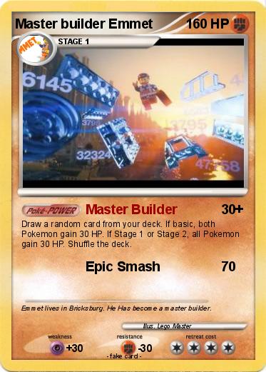 Pokemon Master builder Emmet
