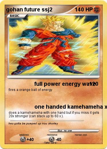 Pokemon gohan future ssj2