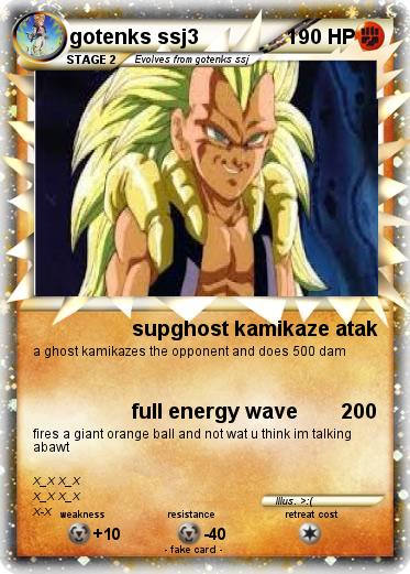 Pokemon gotenks ssj3