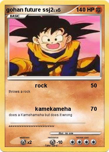 Pokemon gohan future ssj2