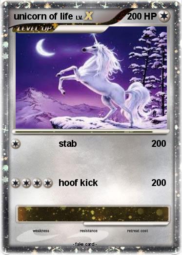 Pokemon unicorn of life
