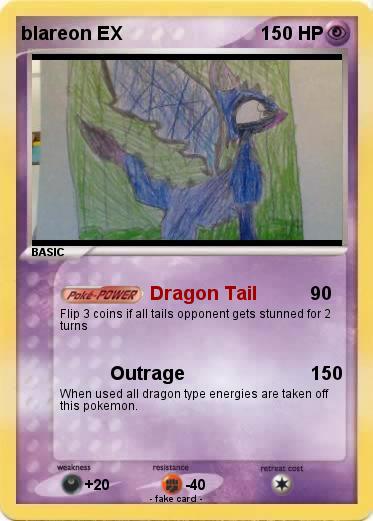 Pokemon blareon EX