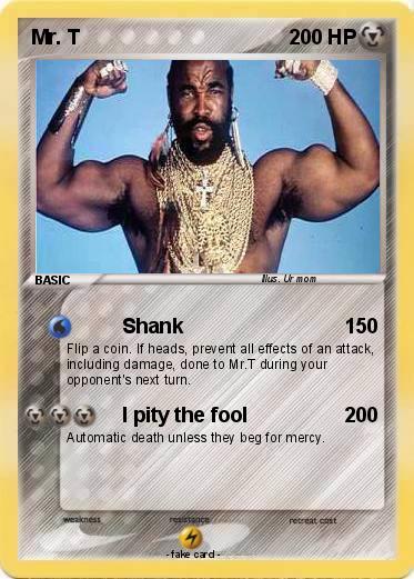 Pokemon Mr. T
