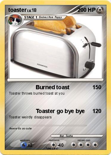 Pokemon toaster
