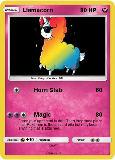 Pokemon Llamacorn