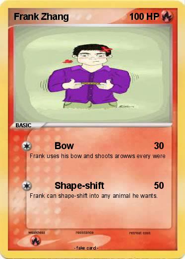 Pokemon Frank Zhang