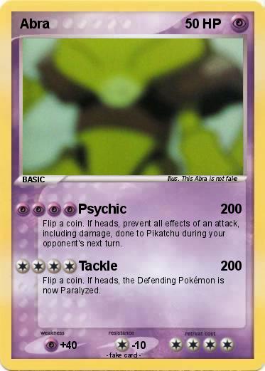 Pokemon Abra