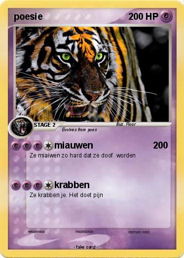 Pokemon poesie