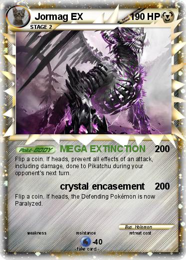 Pokemon Jormag EX