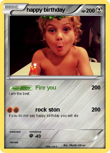 Pokemon happy birthday