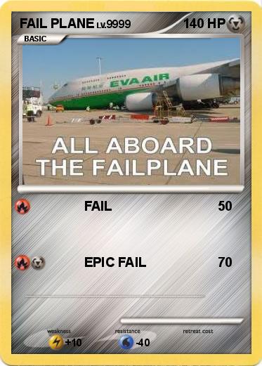 Pokemon FAIL PLANE