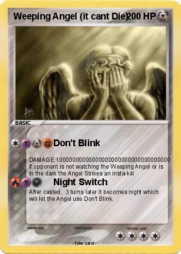 Pokemon Weeping Angel (it cant Die)
