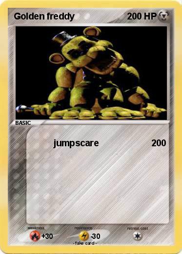 Pokemon Golden freddy