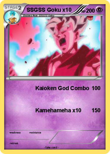 Pokemon SSGSS Goku x10