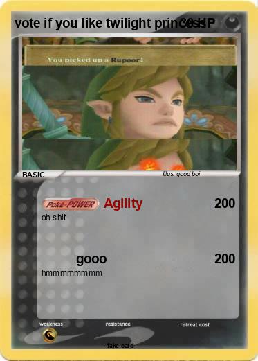 Pokemon vote if you like twilight princess