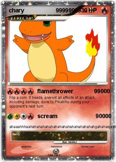 Pokemon chary                    99999999