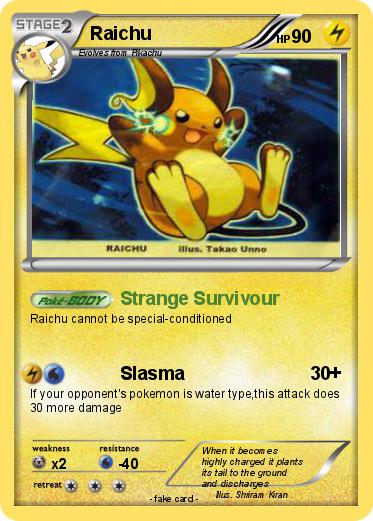 Pokemon Raichu