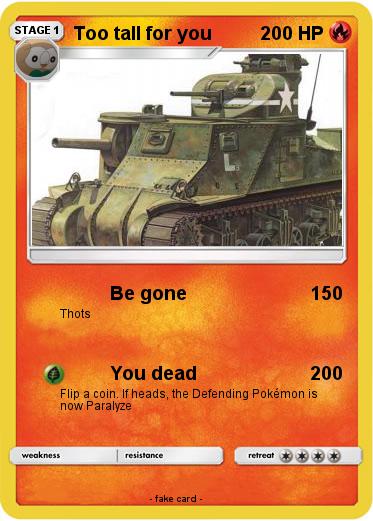 Pokemon Too tall for you