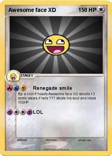 Pokemon Awesome face XD