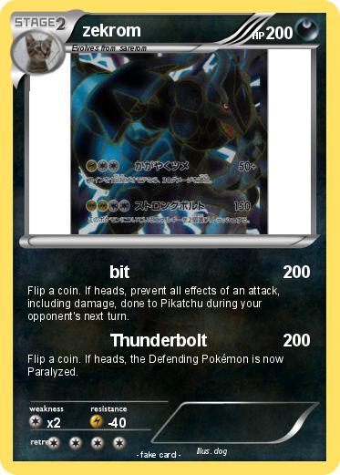 Pokemon zekrom